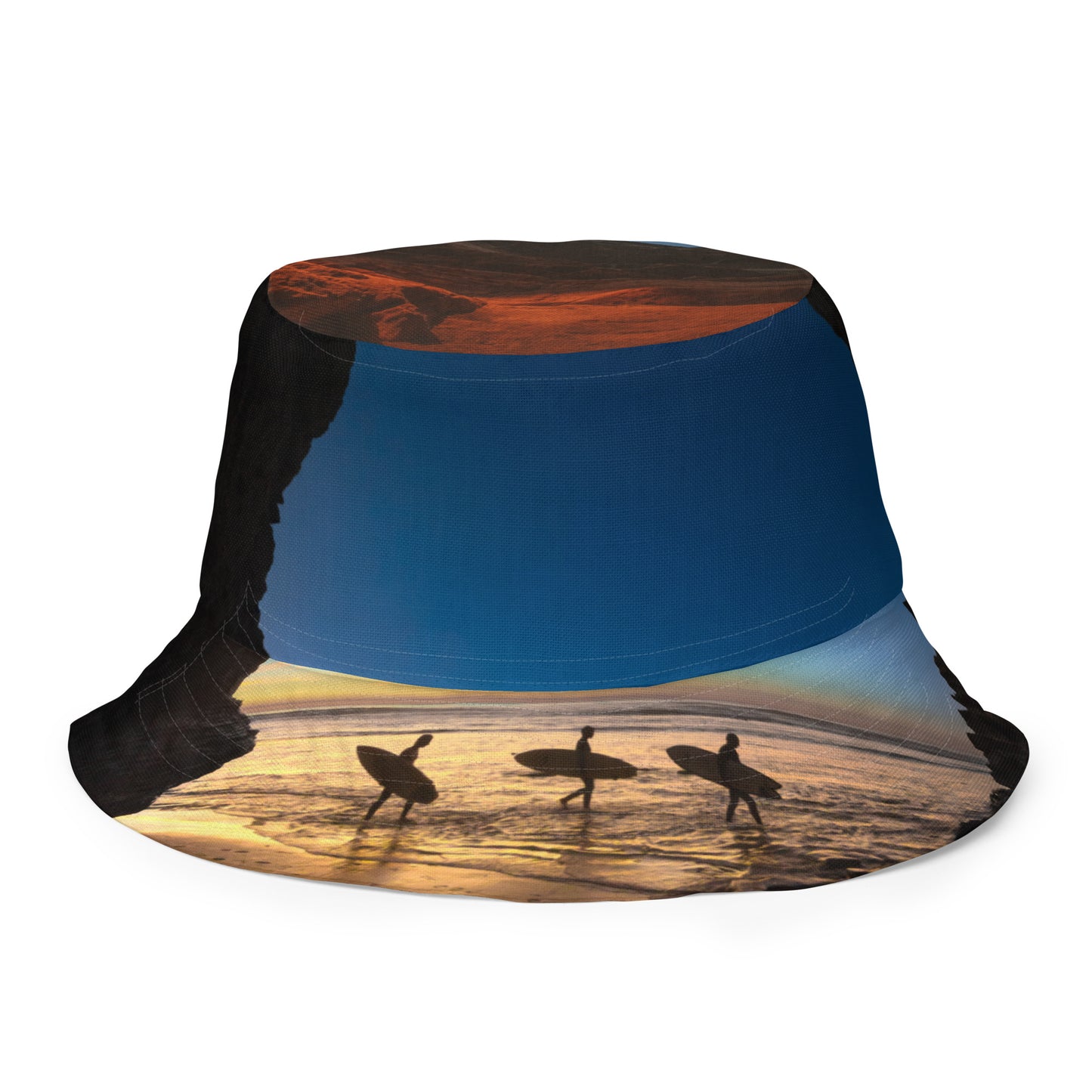 Sunset Cliffs Reversible bucket hat