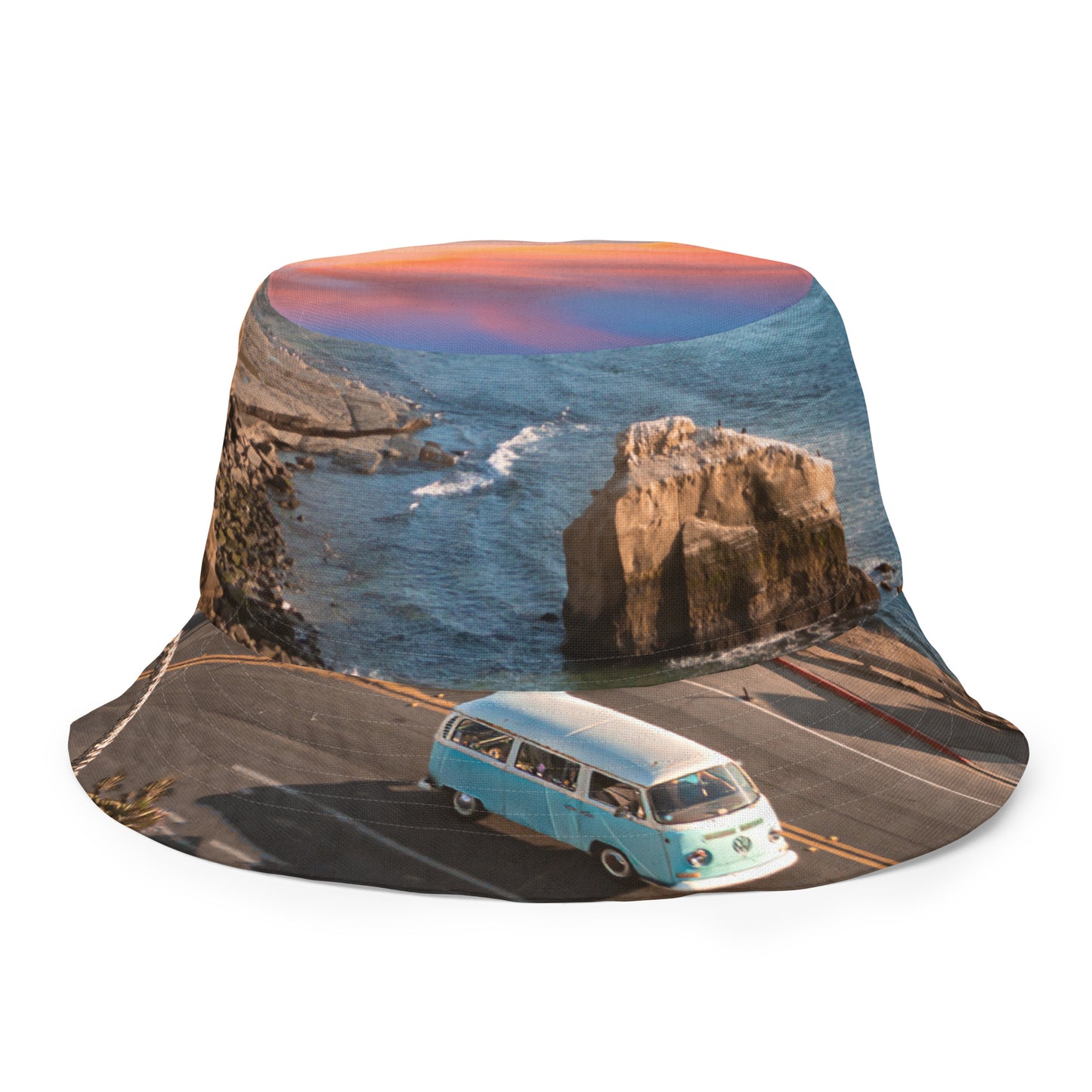 Sunset Cliffs Reversible bucket hat