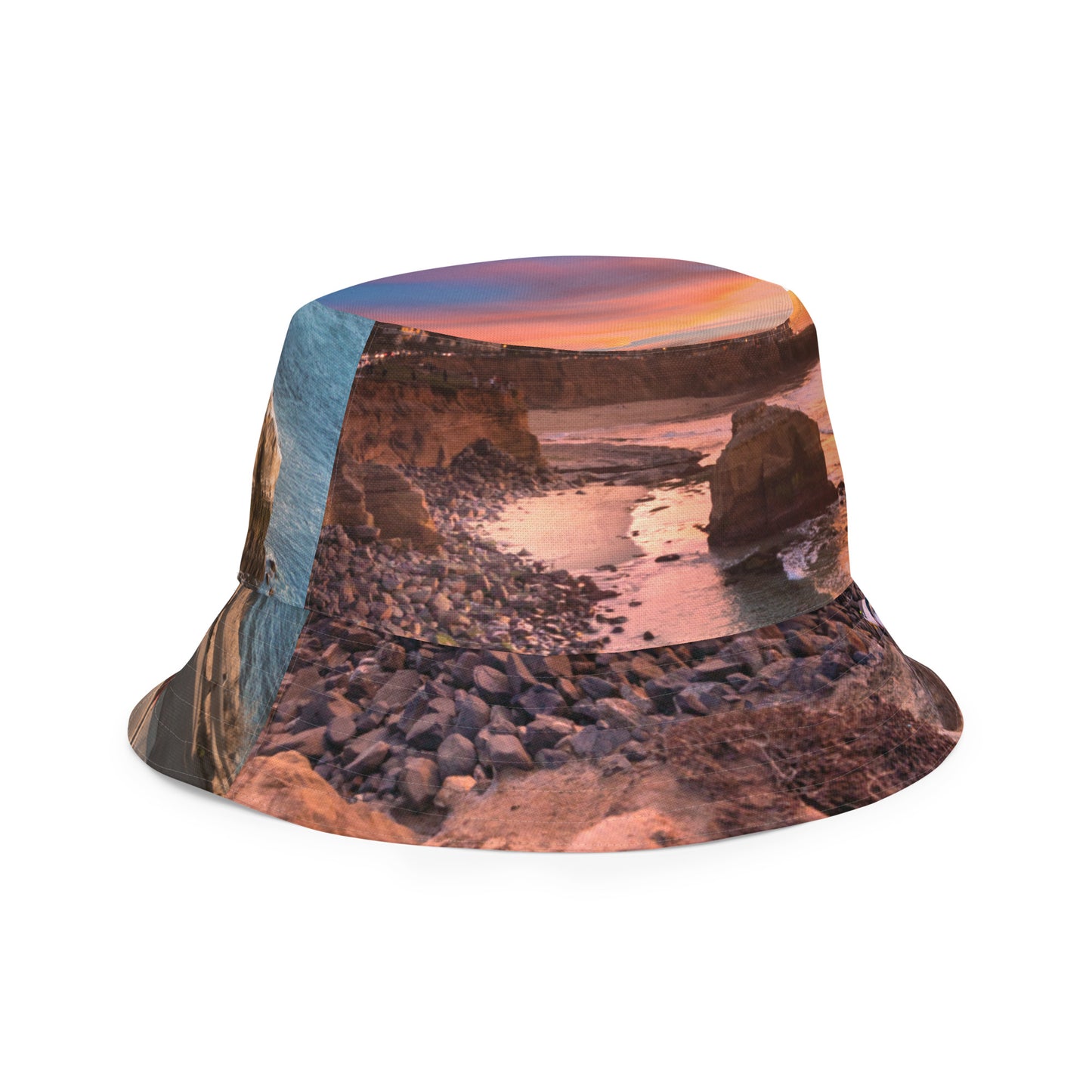 Sunset Cliffs Reversible bucket hat