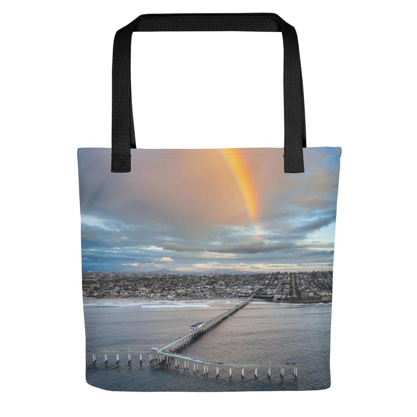 Sunset Surfer Tote Bag