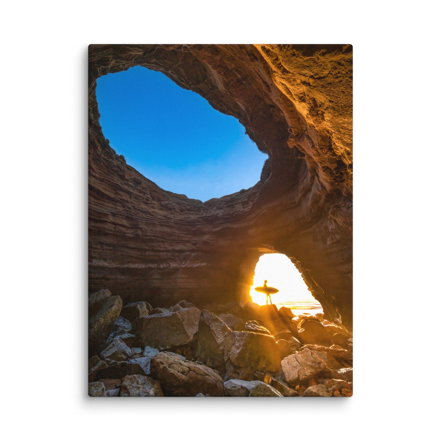 Sea Cave Canvas