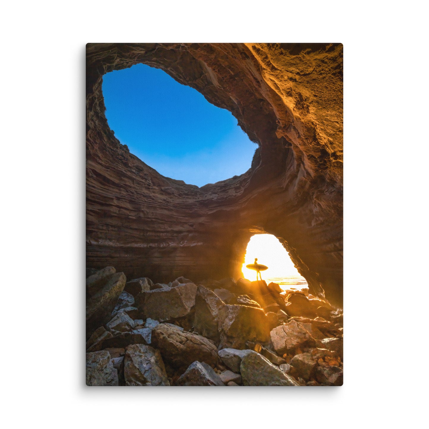 Sea Cave Canvas