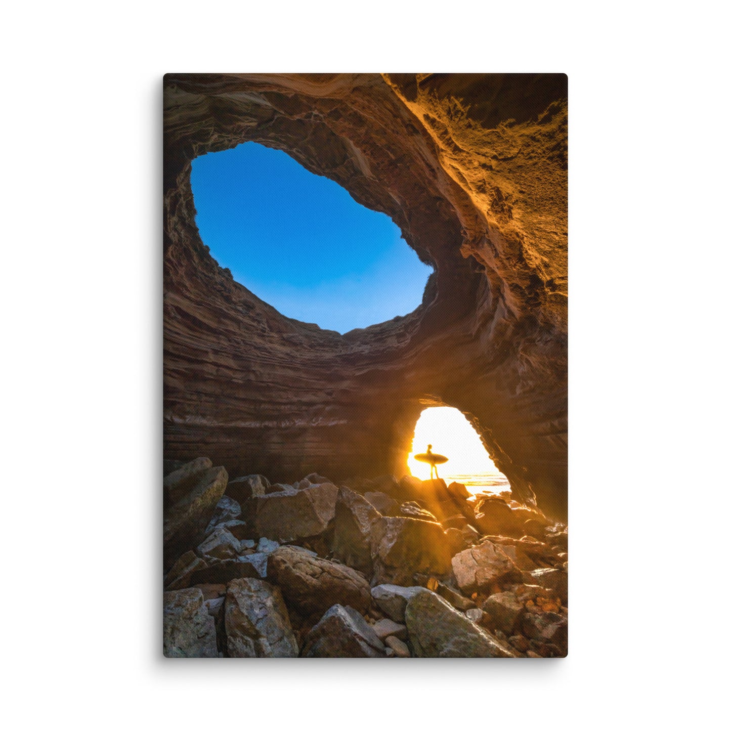 Sea Cave Canvas