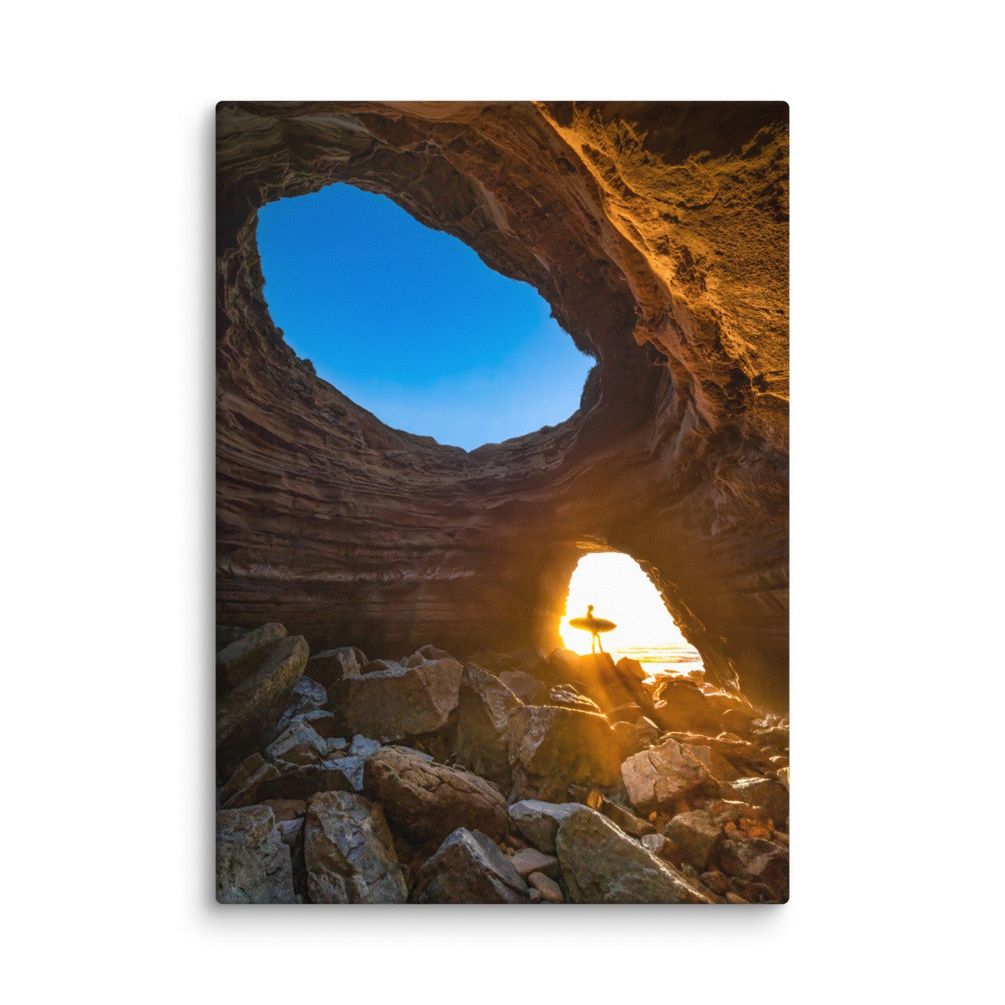 Sea Cave Canvas