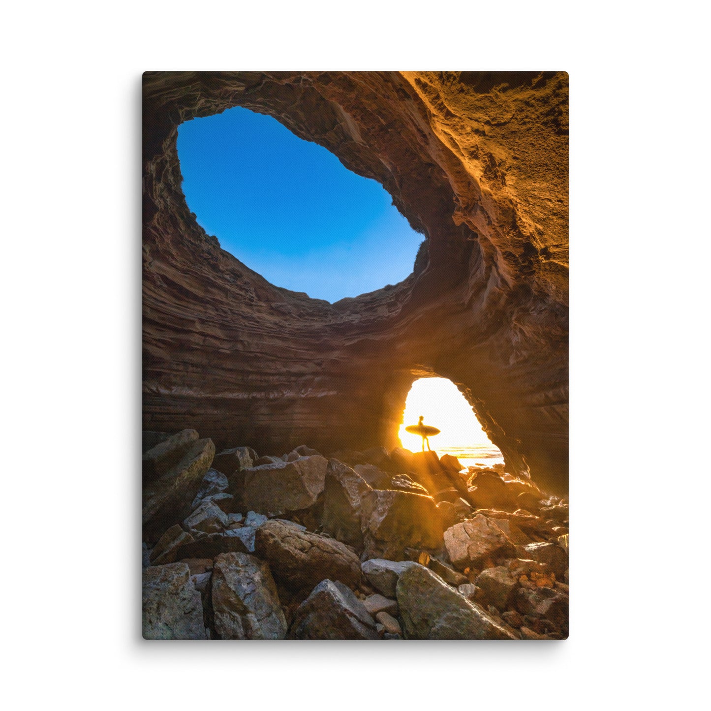 Sea Cave Canvas