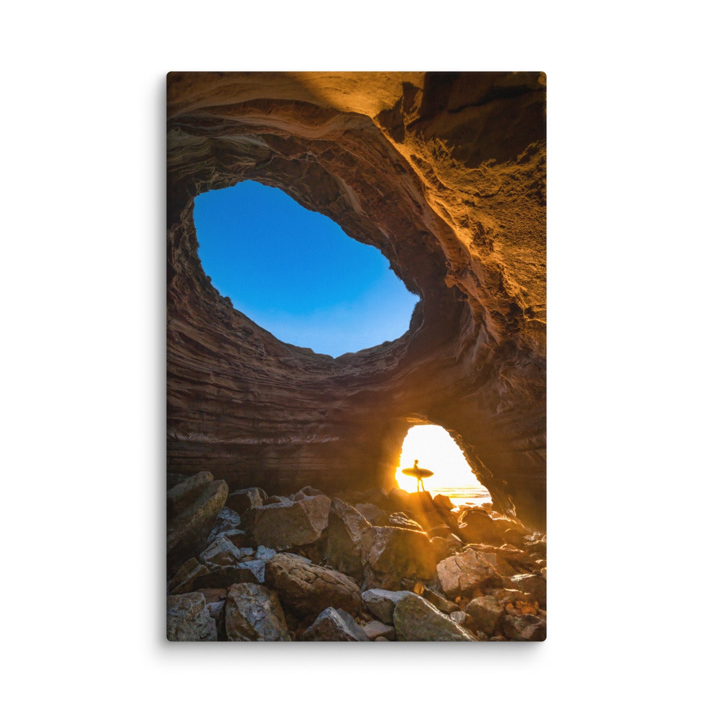 Sea Cave Canvas