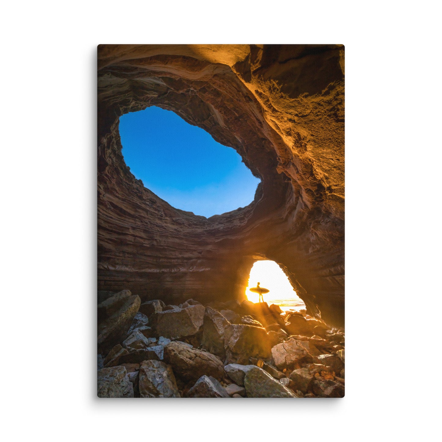 Sea Cave Canvas