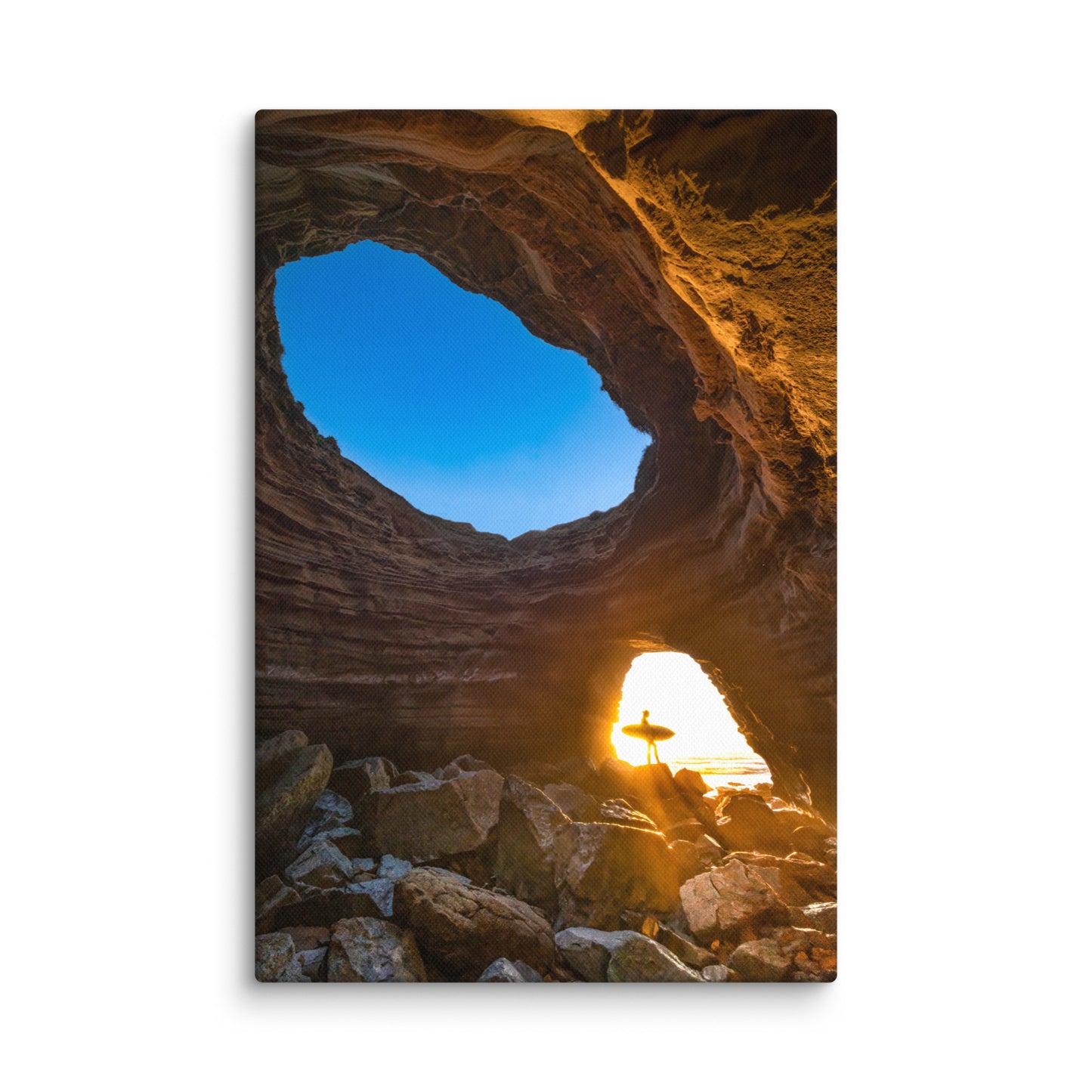 Sea Cave Canvas