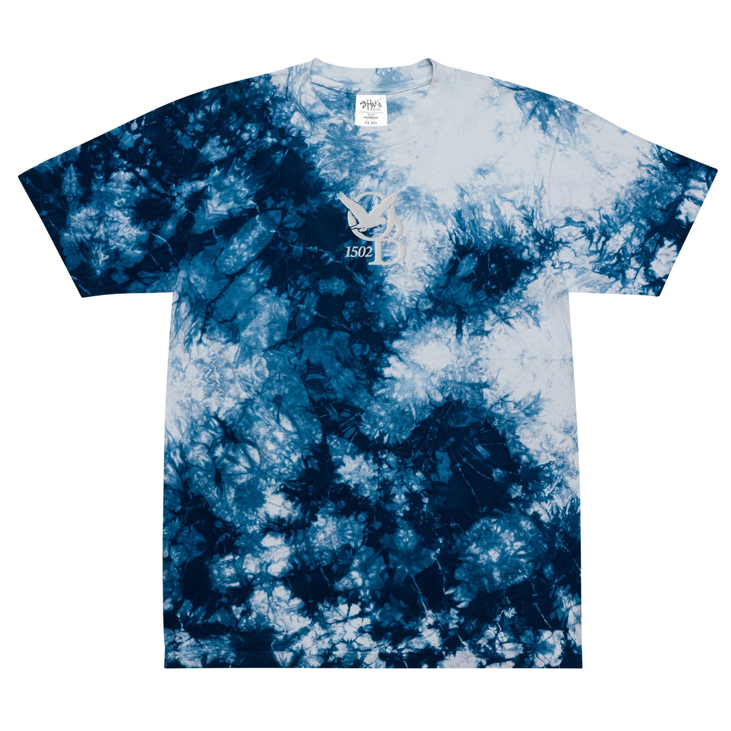 Original OB 1502 Oversized Tie-Dye Embroidered T-shirt