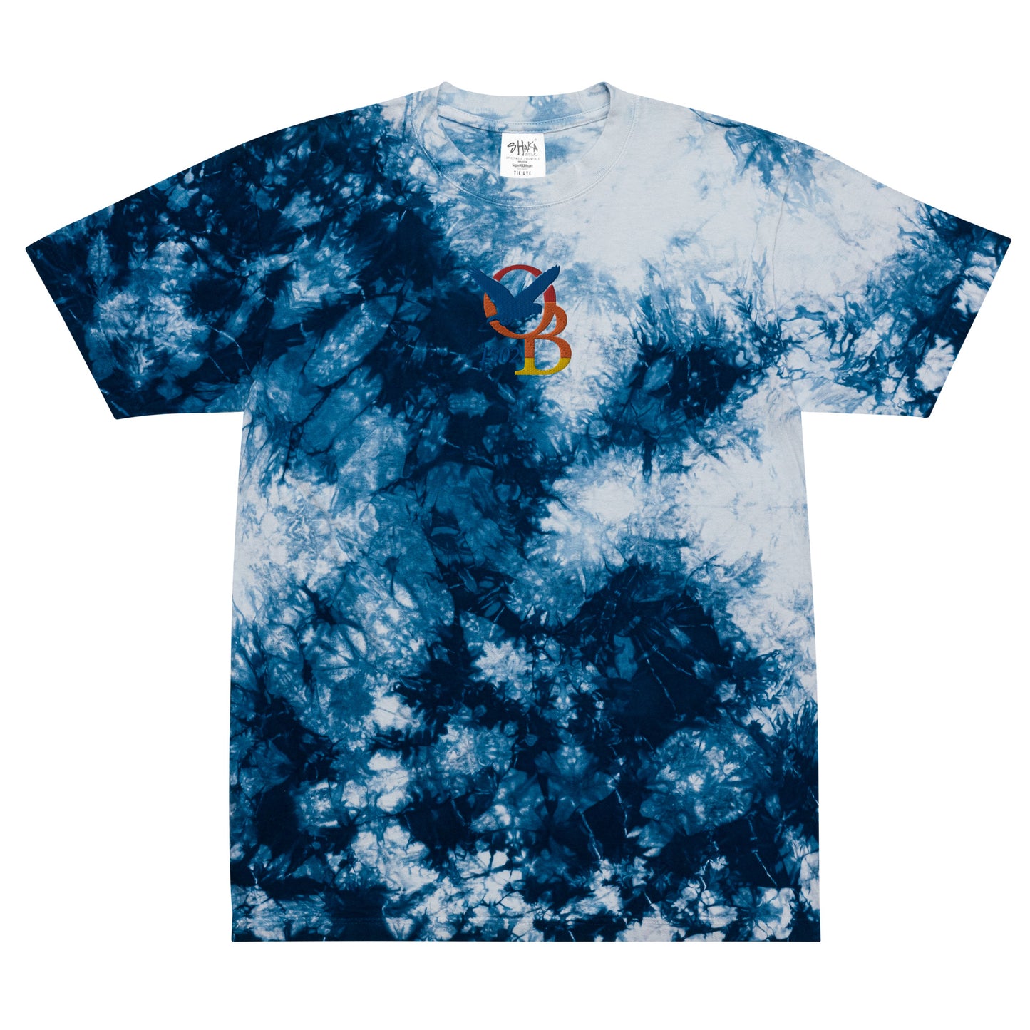 Original OB 1502 Oversized Tie-Dye Embroidered T-shirt