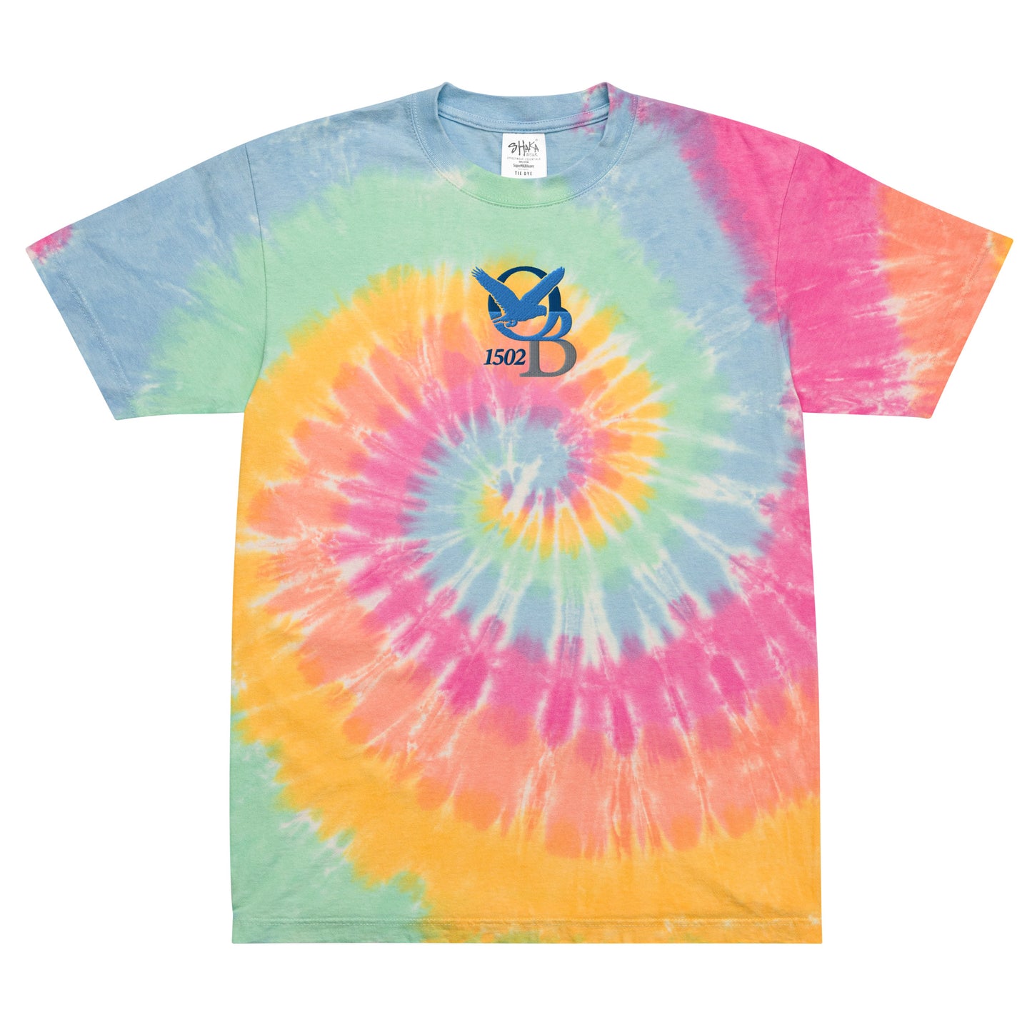 Original OB 1502 Oversized Tie-Dye Embroidered T-shirt