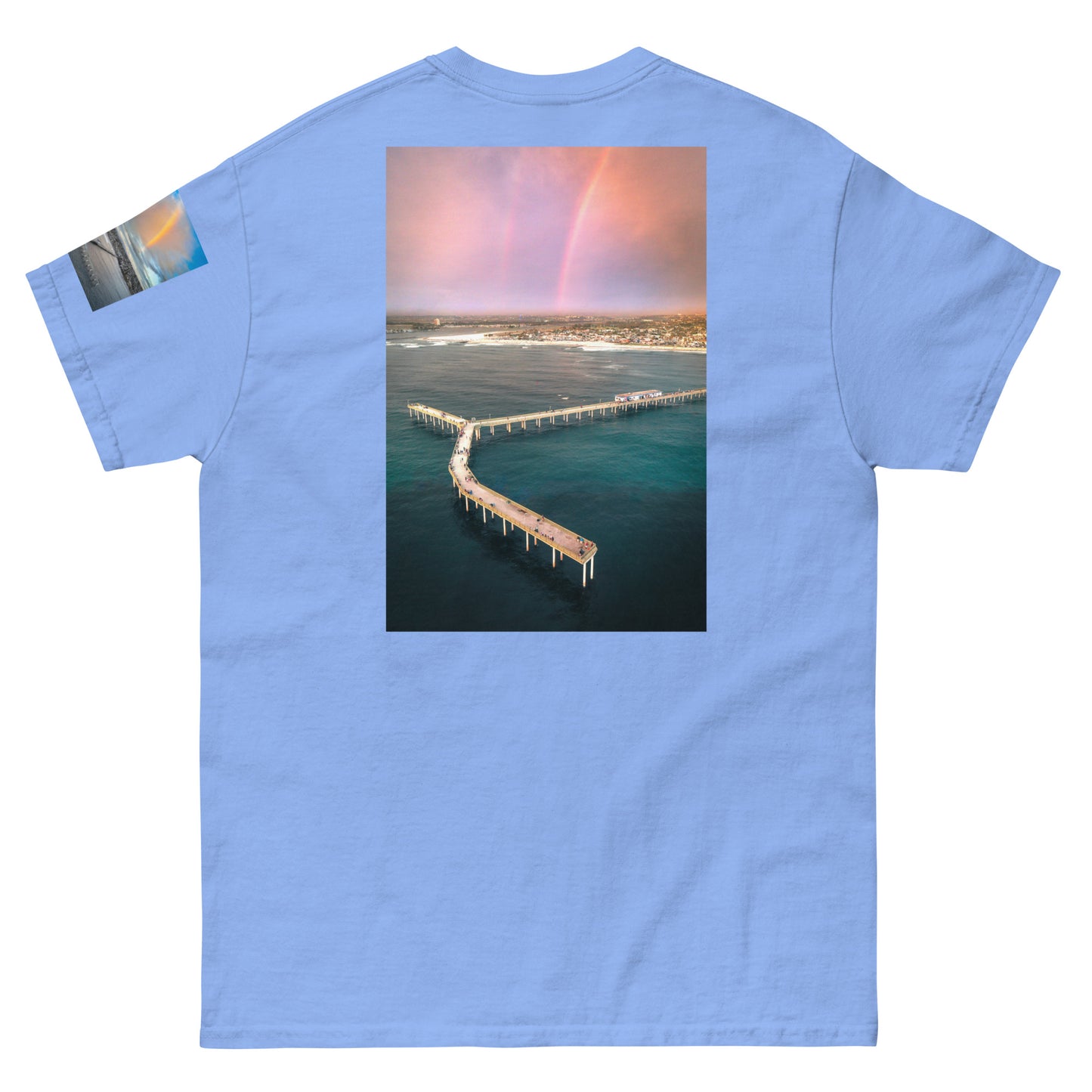 Rainbow Pier Unisex Tee