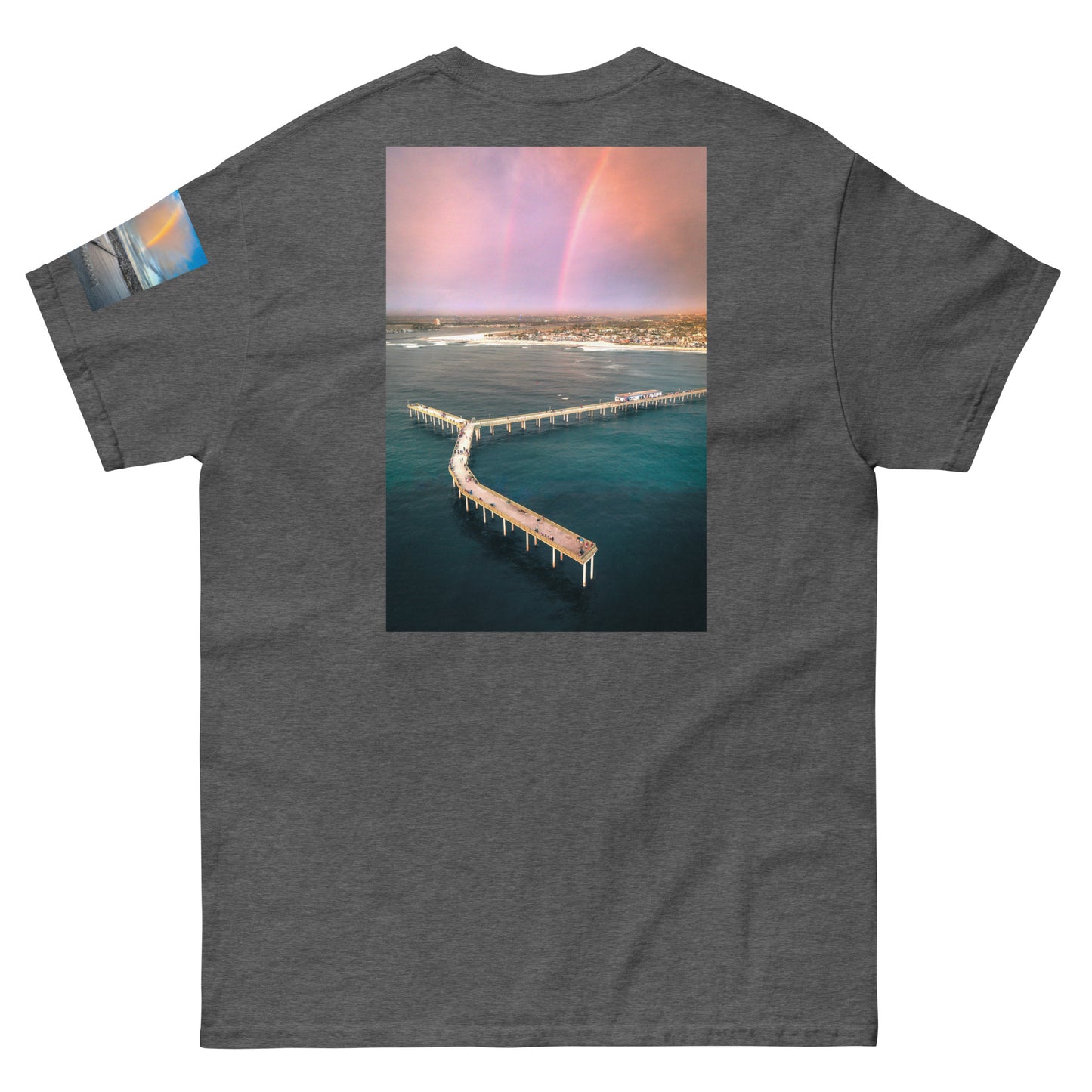 Rainbow Pier Unisex Tee