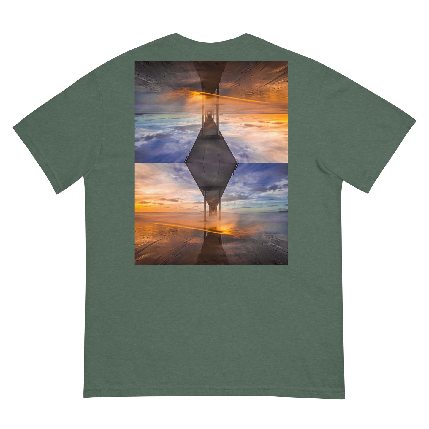 Into The Mist Unisex Garment-Dyed Heavyweight T-shirt