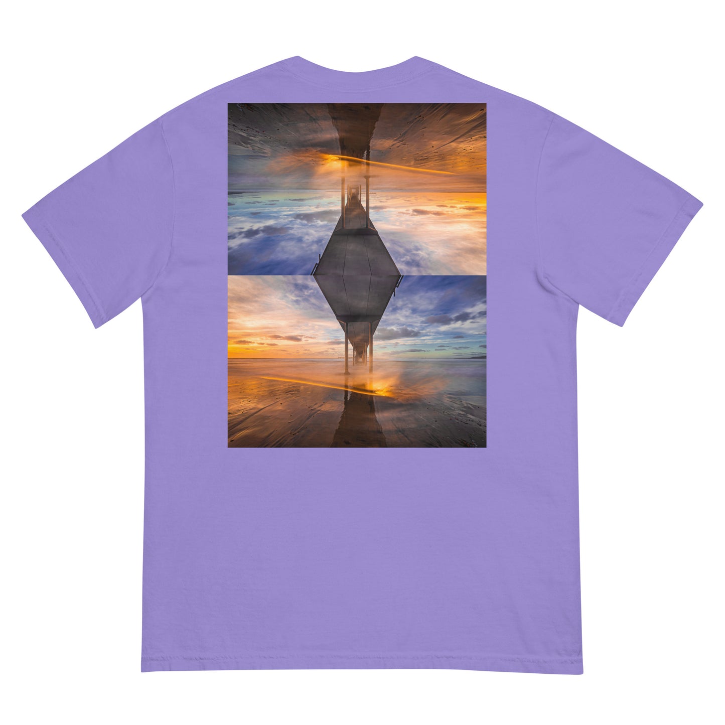 Into The Mist Unisex Garment-Dyed Heavyweight T-shirt