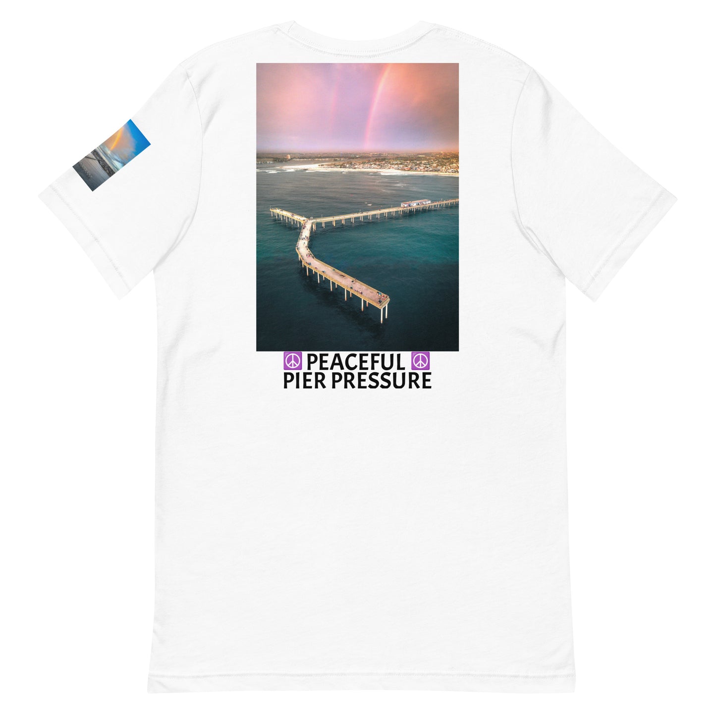 Peaceful Pier Pressure Unisex T-Shirt