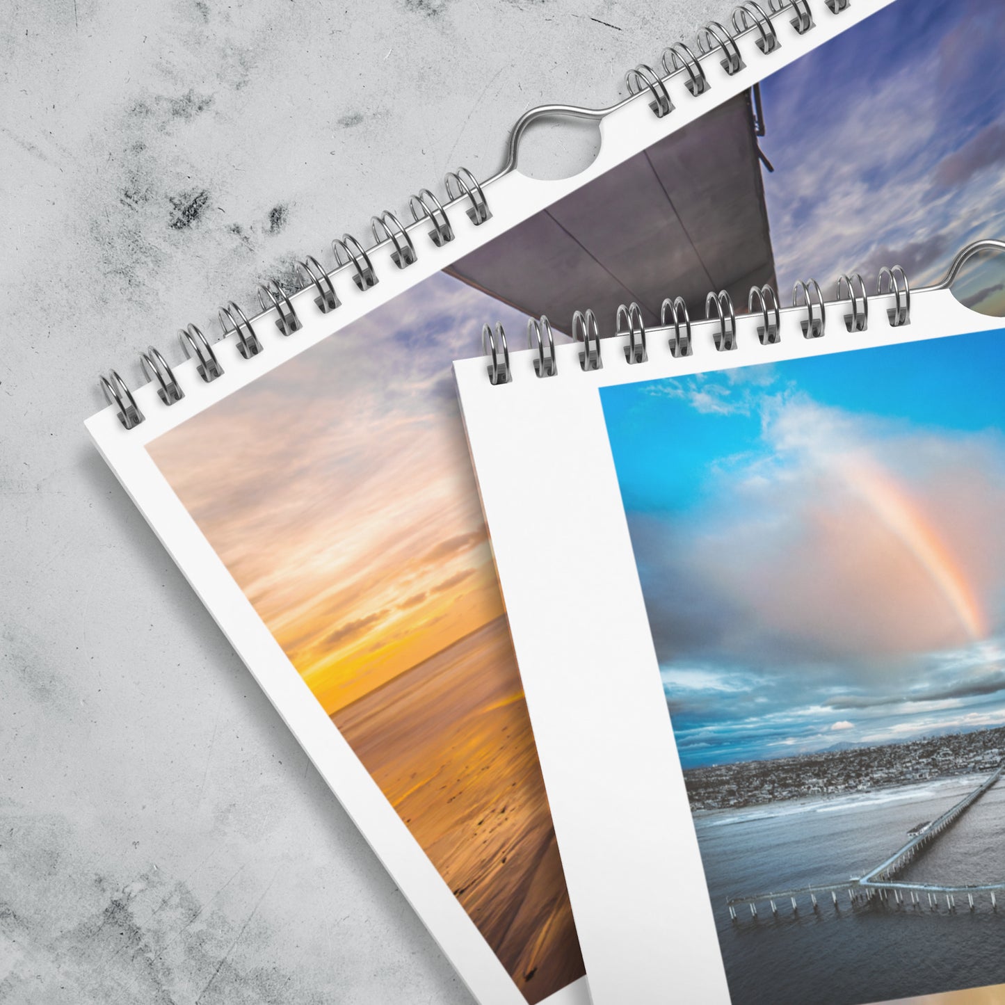 2026 Ocean Beach Pier Wall Calendar