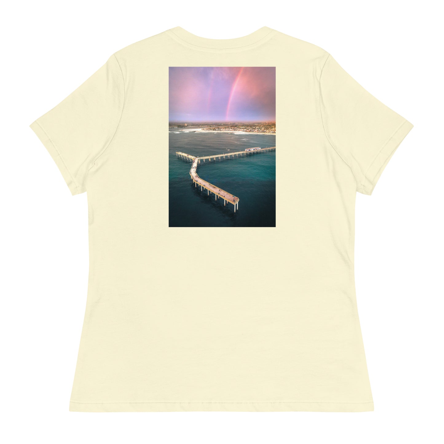 Rainbow Pier Women's Relaxed T-Shirt